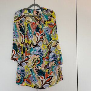 Anne Cole Abstract Print Beach Cover Up - Size M